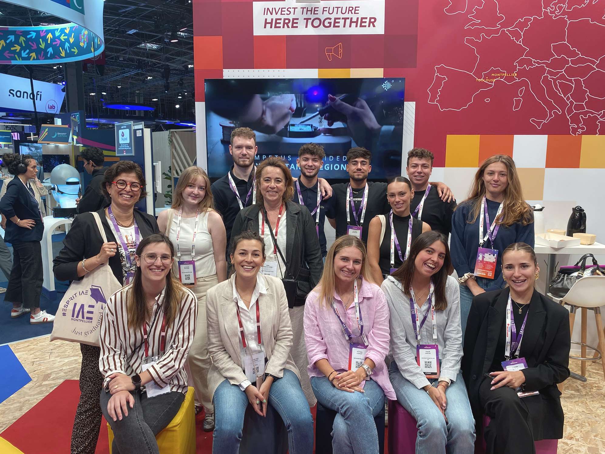 Des étudiants de l’IAE Montpellier participent au salon Vivatech 2025, au cœur de l’innovation