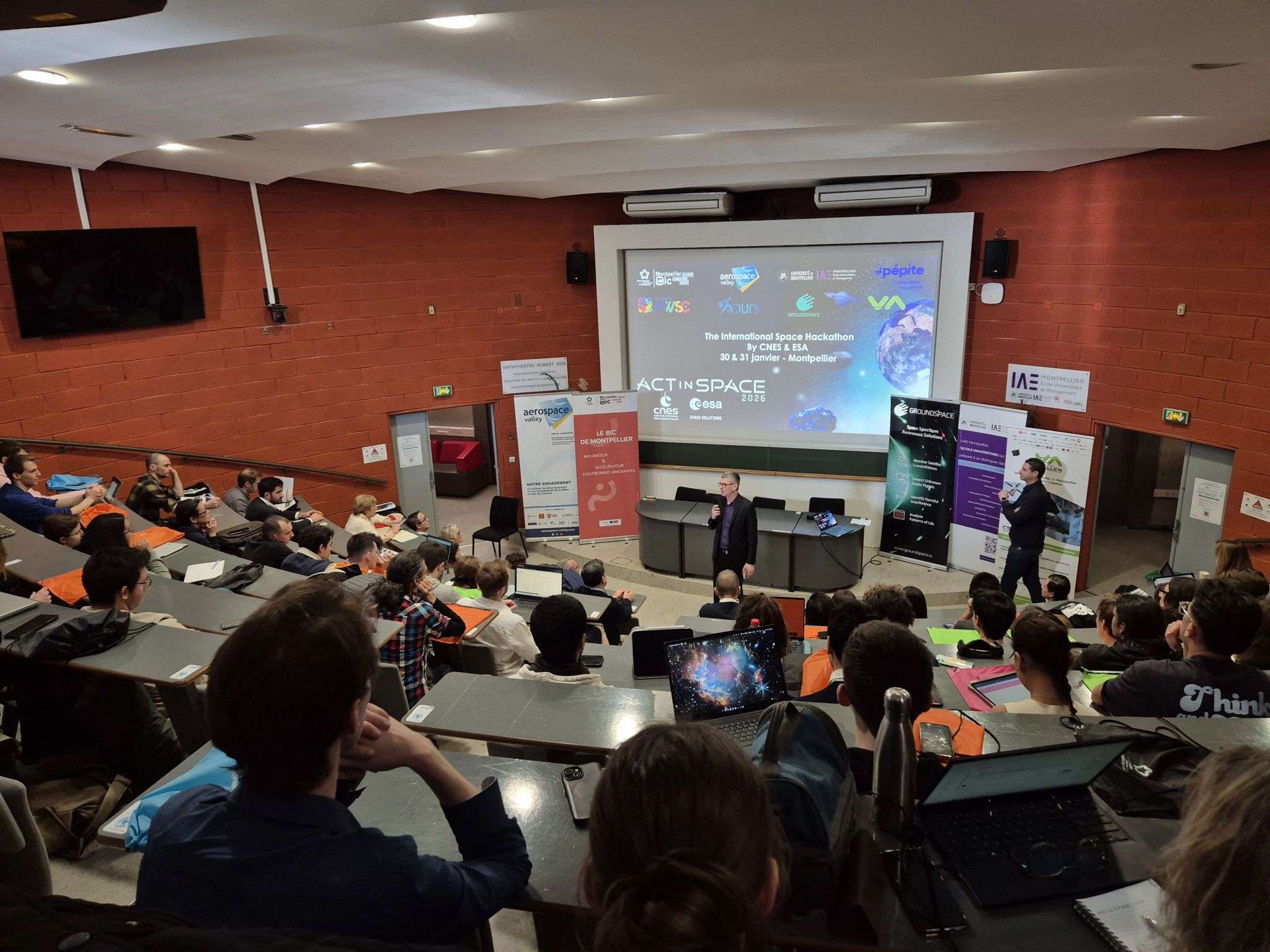 L’IAE Montpellier a accueilli ActInSpace : 24h d’innovation au croisement du spatial et de l’entrepreneuriat
