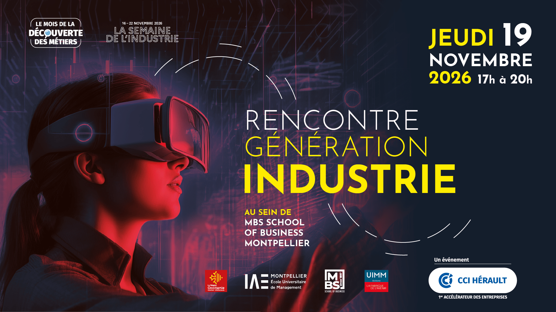 Génération Industrie 2026 | CCI Hérault